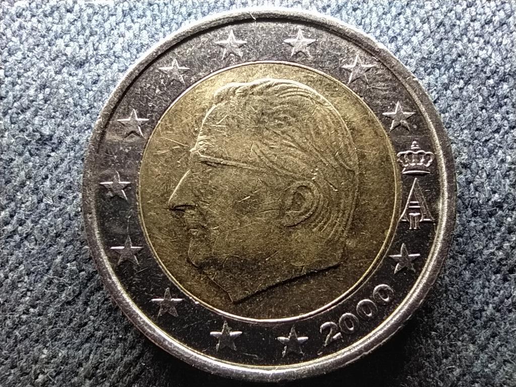 Belgium Albert II. kir&aacute;ly (1993-2013) 2 euro