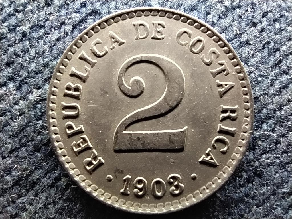 Costa Rica Első Costa Rica-i K&ouml;zt&aacute;rsas&aacute;g (1848-1948) 2 Centimo