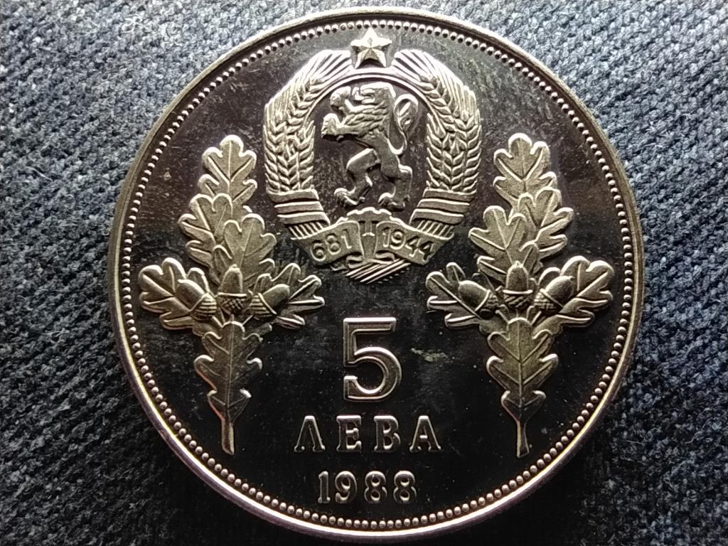 Bulg&aacute;ria Hadzhi Dimitar &eacute;s Stefan Karadzha 5 Leva