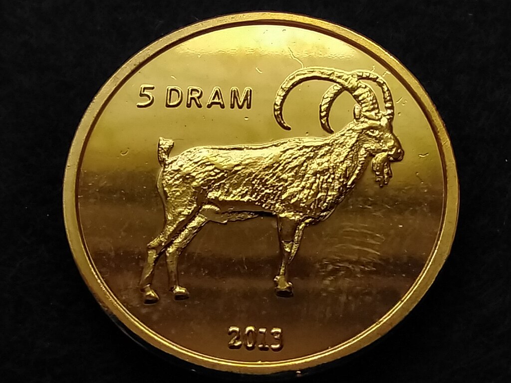 Hegyi-Karabah K&ouml;zt&aacute;rsas&aacute;g Kecske 5 dram