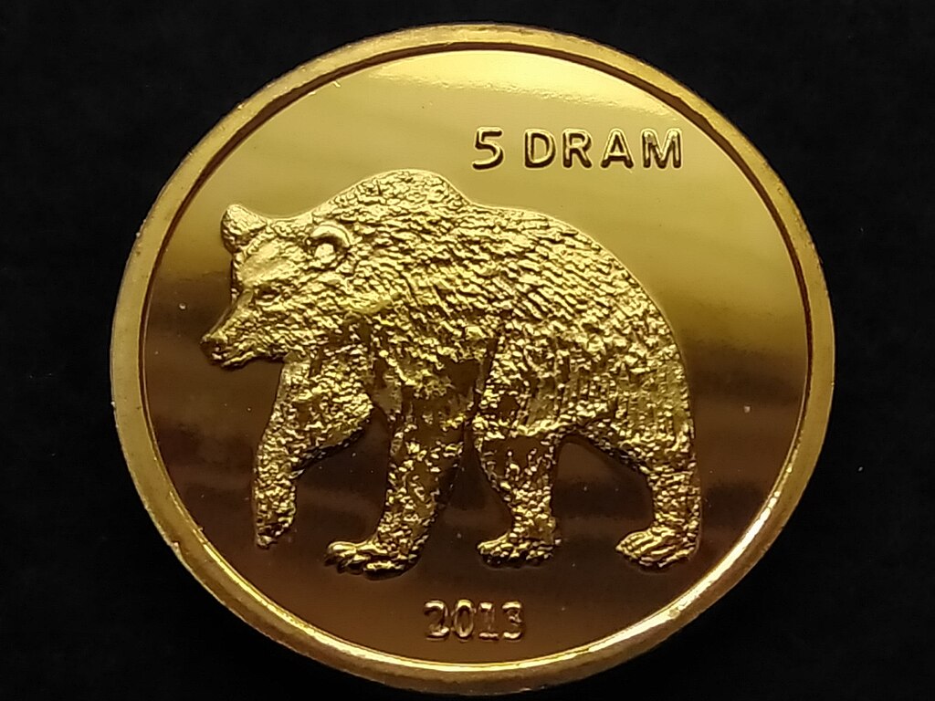 Hegyi-Karabah K&ouml;zt&aacute;rsas&aacute;g Medve 5 dram