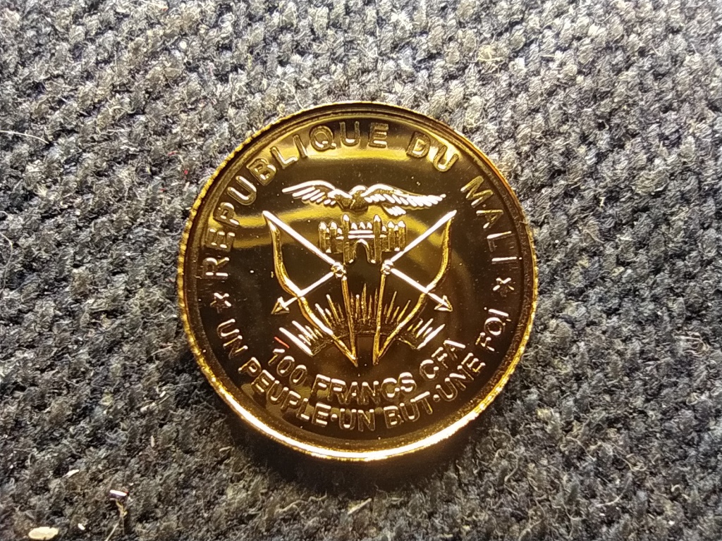Mali Kar&aacute;csony .999 arany 100 frank 0,5g