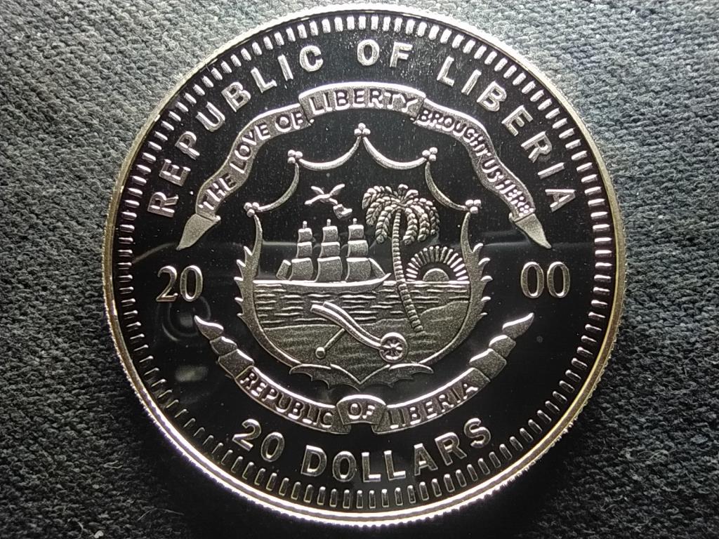 Lib&eacute;ria Vilmos herceg .999 ez&uuml;st 20 Doll&aacute;r