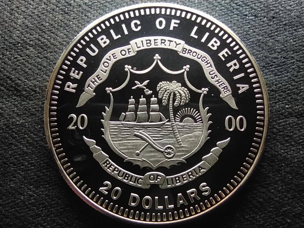 Lib&eacute;ria Great Eastern .999 ez&uuml;st 20 Doll&aacute;r