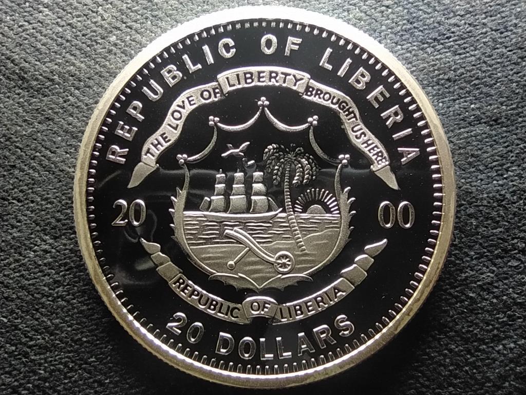 Lib&eacute;ria HMS A tengerek uralkod&oacute;ja .999 ez&uuml;st 20 Doll&aacute;r