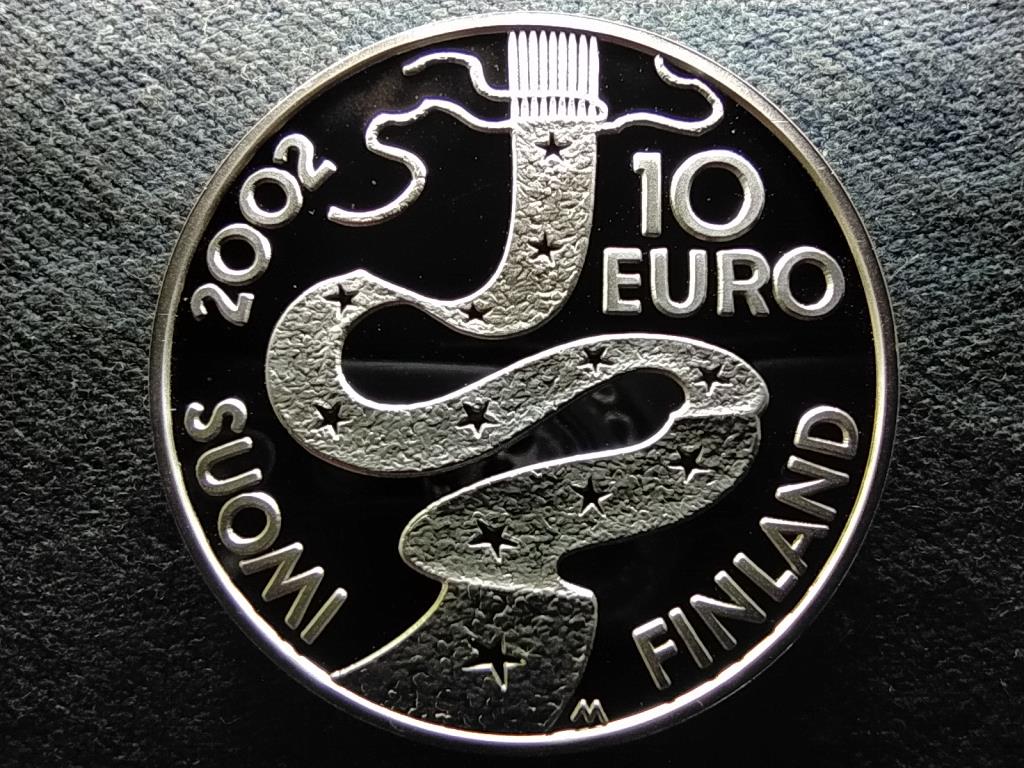 Finnorsz&aacute;g Elias L&ouml;nnrot .925 ez&uuml;st 10 Euro