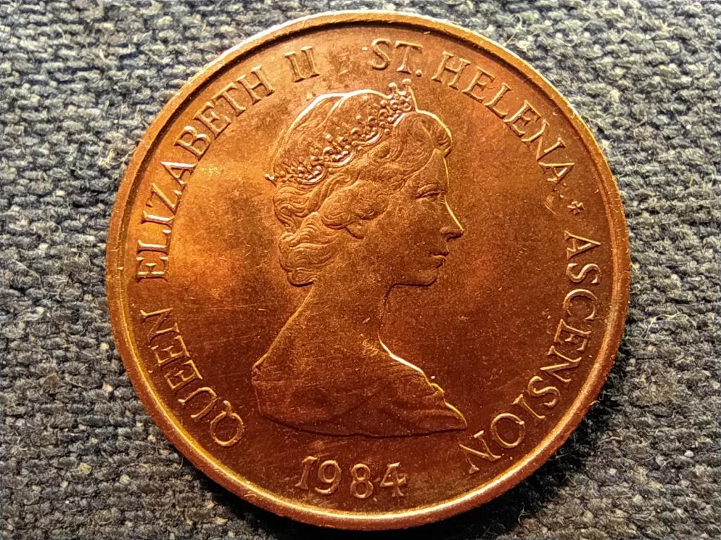 Szent Ilona Elizabeth II kir&aacute;lynő (1952-2022) 1 penny
