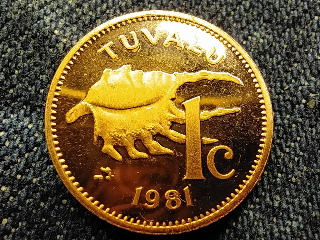 Tuvalu Elizabeth II kir&aacute;lynő (1952-2022) 1 cent