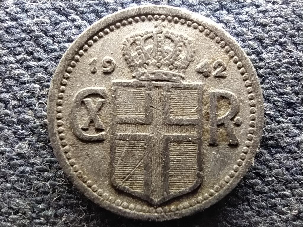 Izland X. Kereszt&eacute;ly (1918-1944) 10 aurar