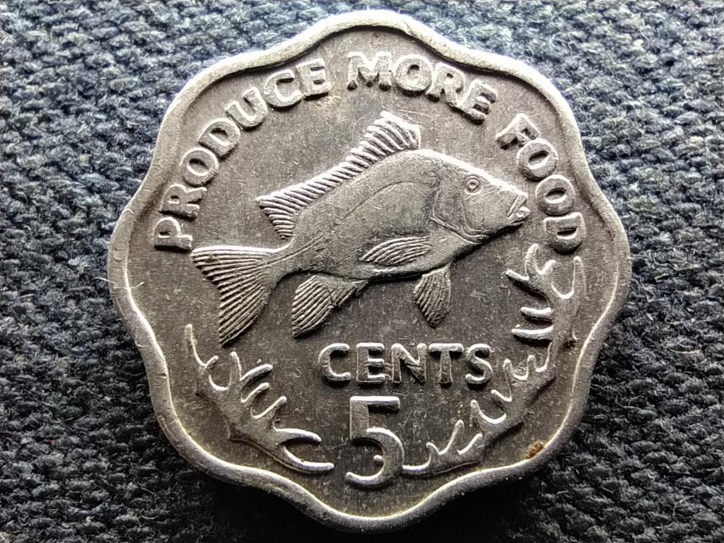 Seychelle-szigetek FAO 5 cent