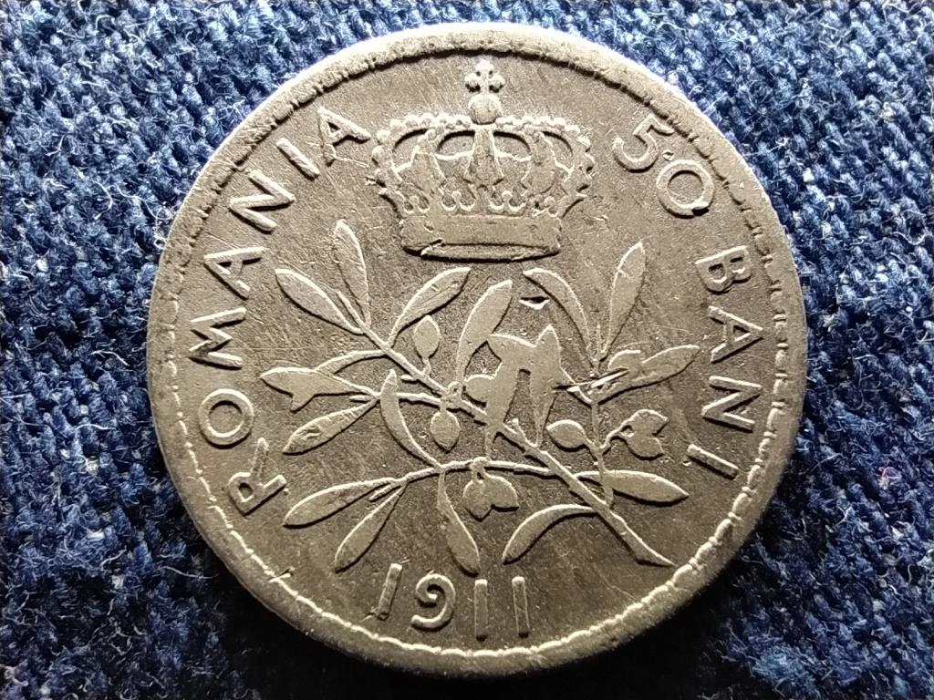 Rom&aacute;nia I. K&aacute;roly (1866-1914) .835 ez&uuml;st 50 Bani