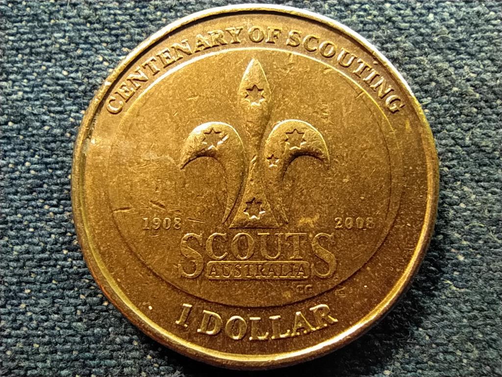 Ausztr&aacute;lia Cserk&eacute;szet sz&aacute;zadik &eacute;vfordul&oacute;ja 1 Doll&aacute;r