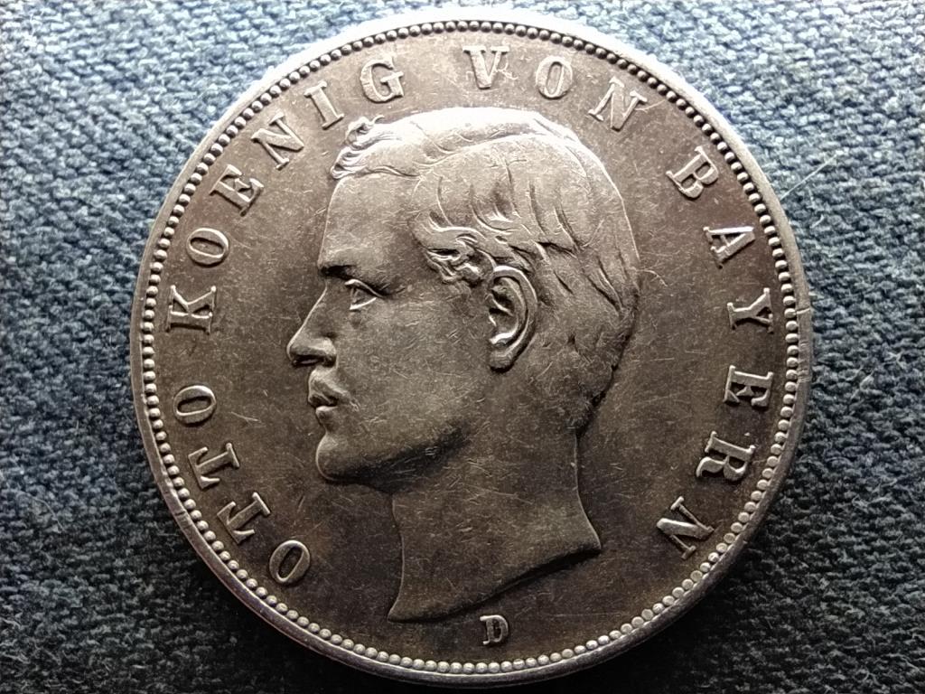 N&eacute;met &Aacute;llamok Bajororsz&aacute;g Ott&oacute; (1886-1913) .900 ez&uuml;st 3 M&aacute;rka