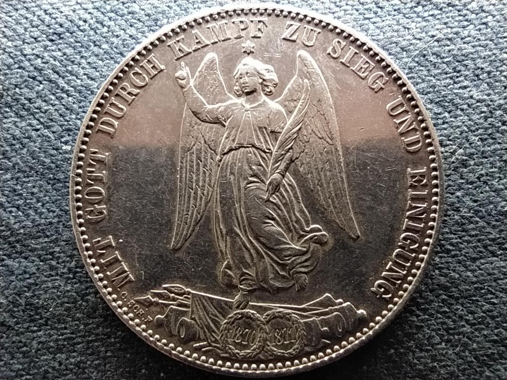 N&eacute;met &Aacute;llamok I. K&aacute;roly (1864-1891) .900 ez&uuml;st 1 Tall&eacute;r