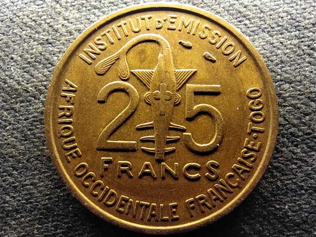 Nyugat-Afrikai &Aacute;llamok Francia Uni&oacute; (1946-1958) 25 Frank