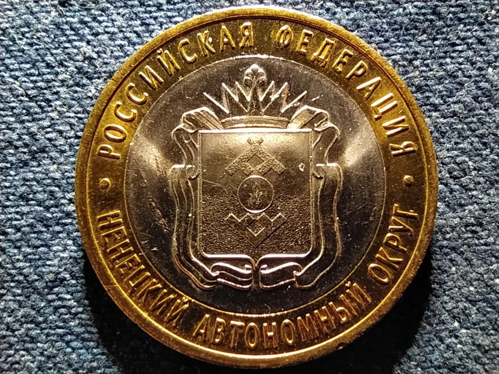 Oroszorsz&aacute;g Nyenec Auton&oacute;m Ker&uuml;let 10 Rubel
