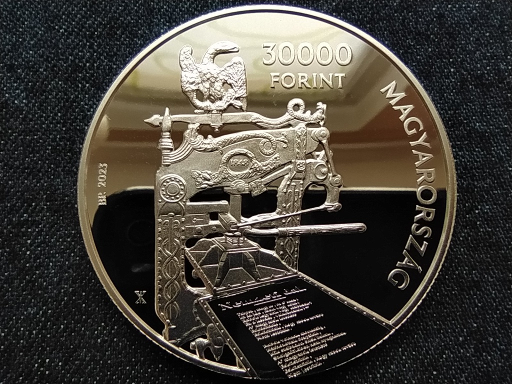 Petőfi S&aacute;ndor &eacute;s a szabads&aacute;gharc .925 ez&uuml;st 30000 Forint