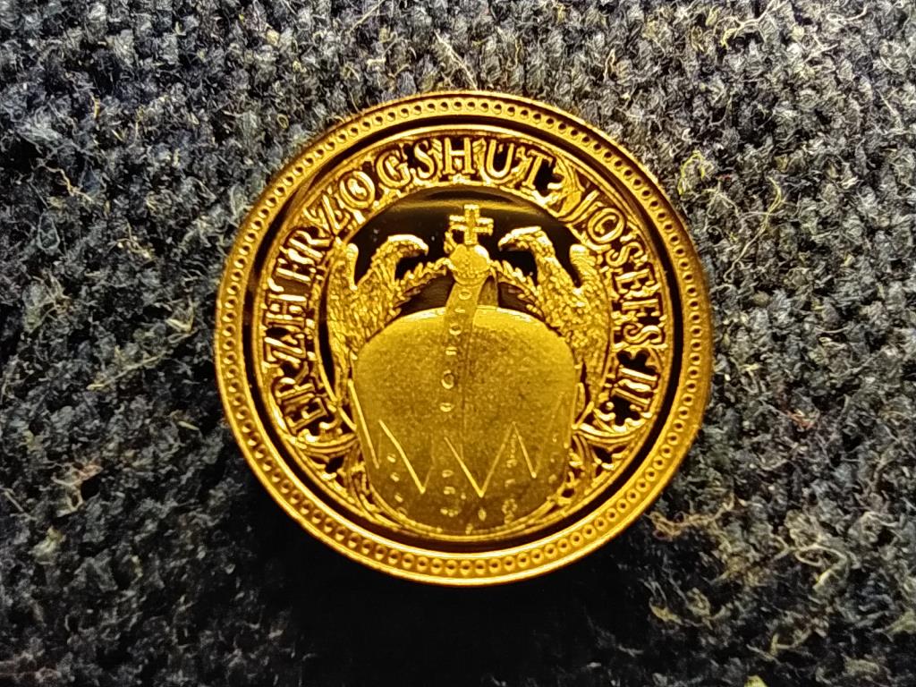 Ausztria II. J&oacute;zsef főherceg .375 arany 0,5g