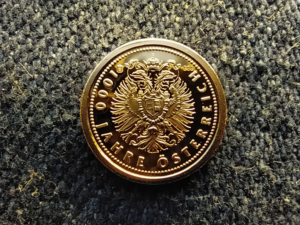 Ausztria Erzs&eacute;bet cs&aacute;sz&aacute;rn&eacute; .333 arany 0,5g