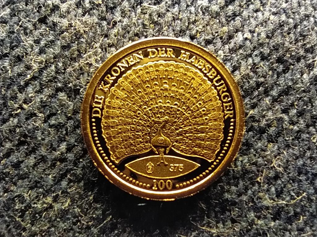 Ausztria Osztr&aacute;k főhercegi kalap .375 arany