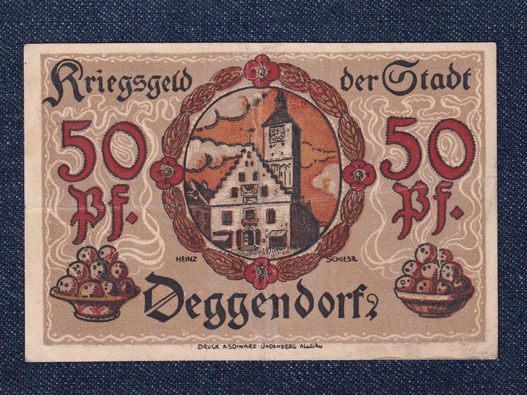 N&eacute;metorsz&aacute;g Deggendorf 50 Pfennig sz&uuml;ks&eacute;gp&eacute;nz