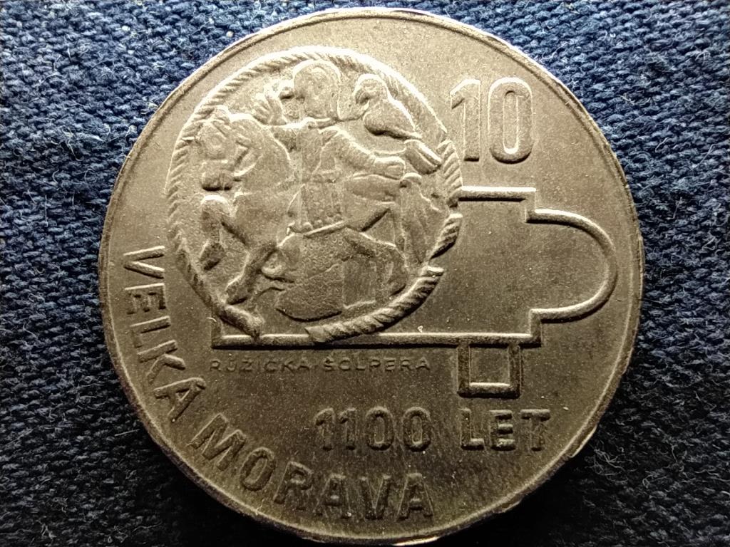 Csehszlov&aacute;kia Nagy-Morvaorsz&aacute;g .500 ez&uuml;st 10 Korona