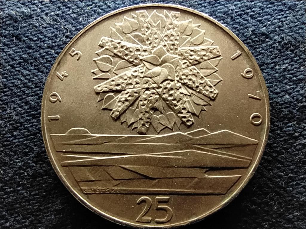 Csehszlov&aacute;kia Cseh felszabadul&aacute;s .500 ez&uuml;st 25 Korona