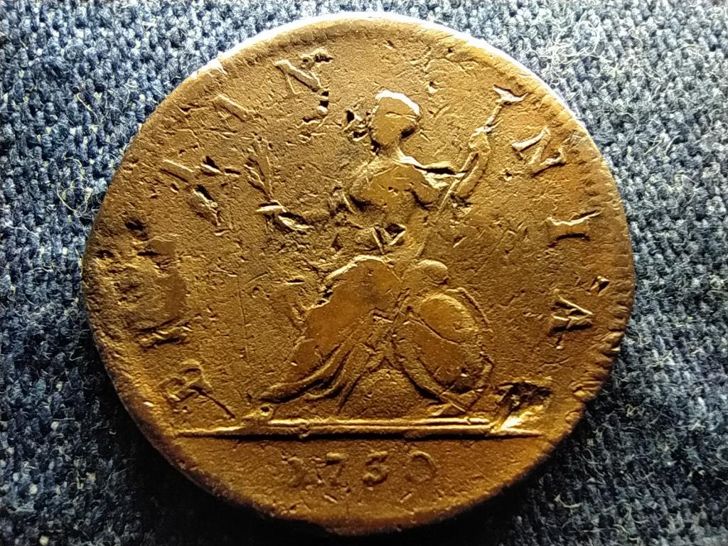 Anglia II. Gy&ouml;rgy (1727-1760) 1 Farthing