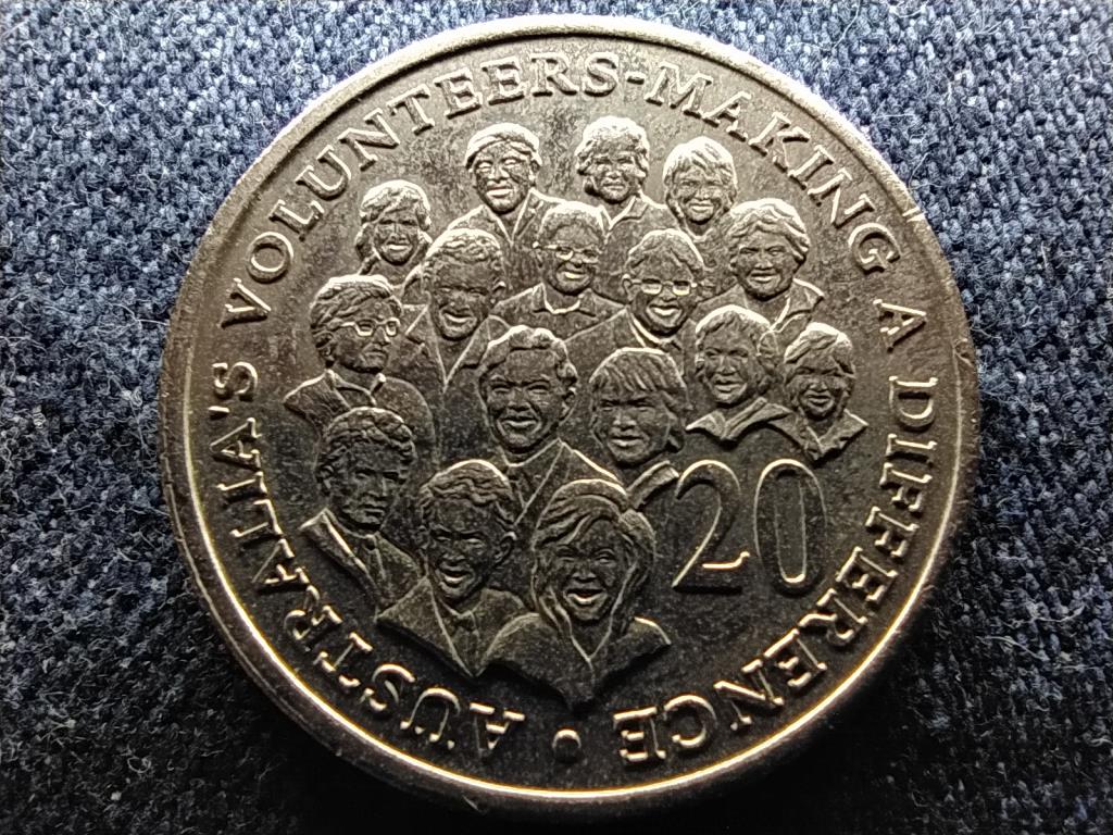 Ausztr&aacute;lia Ausztr&aacute;l &Ouml;nk&eacute;ntesek 20 Cent