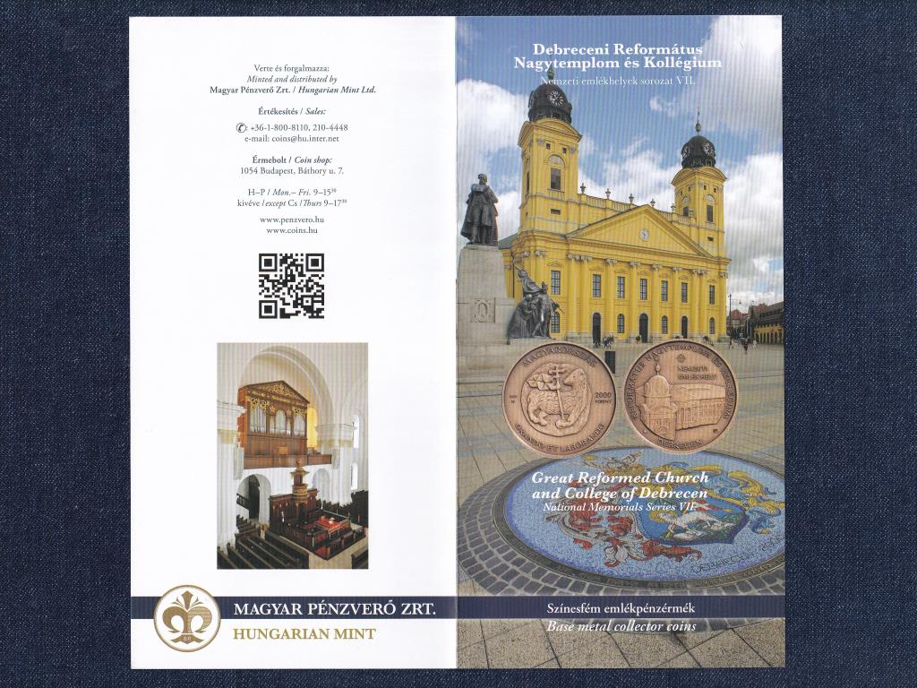 Debreceni Reform&aacute;tus Nagytemplom &eacute;s Koll&eacute;gium 2000 Forint
