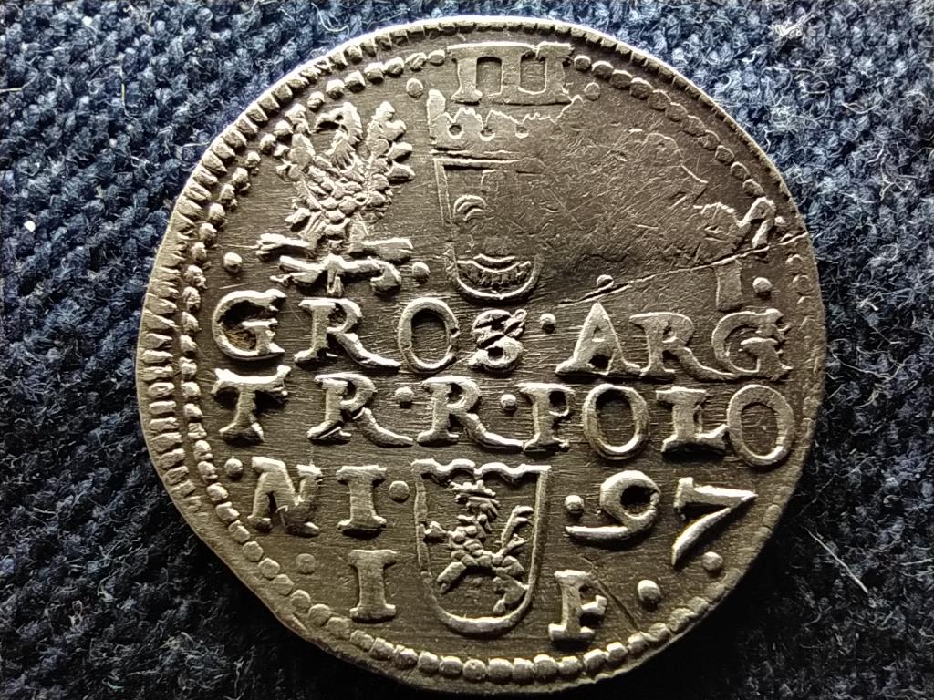 Lengyelorsz&aacute;g III. Zsigmond (1587-1632) .844 ez&uuml;st 3 Garas