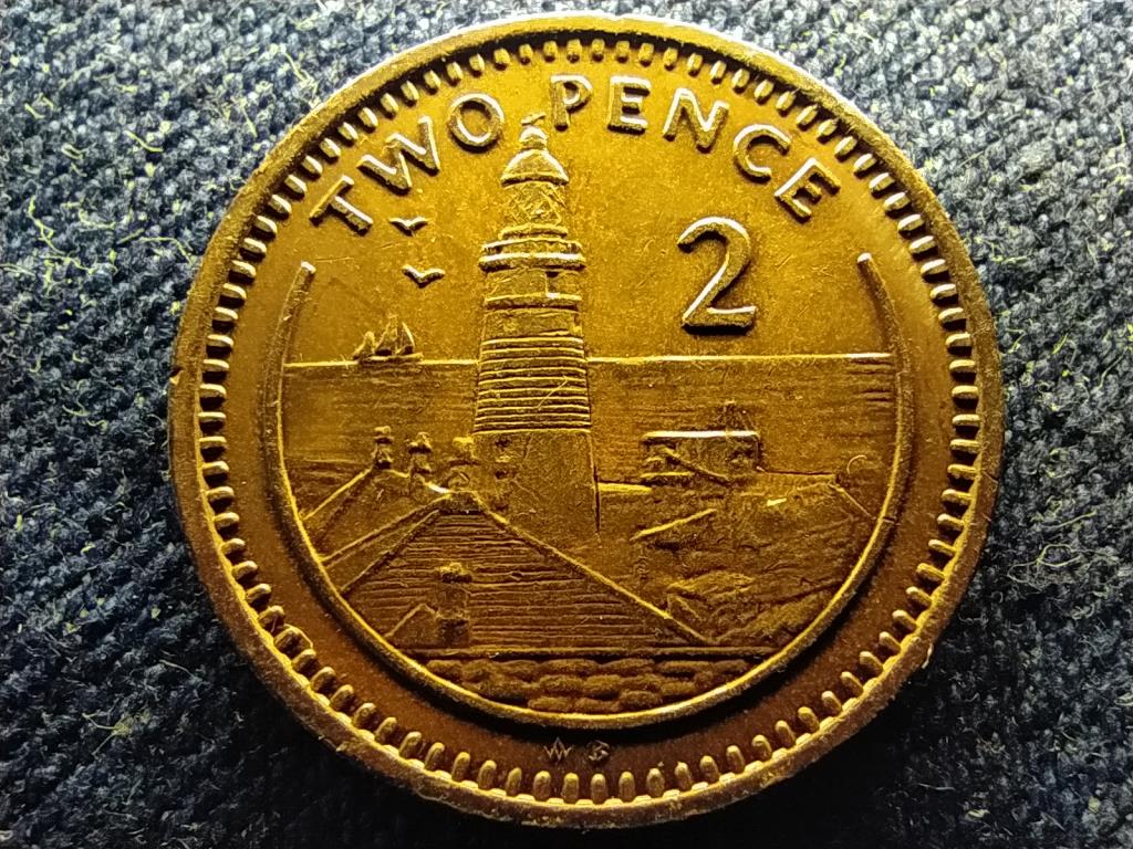 Gibralt&aacute;r II. Erzs&eacute;bet (1952-2022) 2 Penny