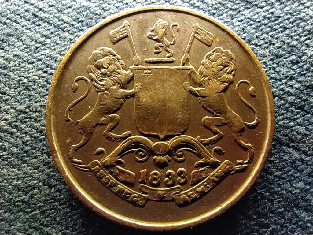India Bombay eln&ouml;ks&eacute;ge 1/4 Anna