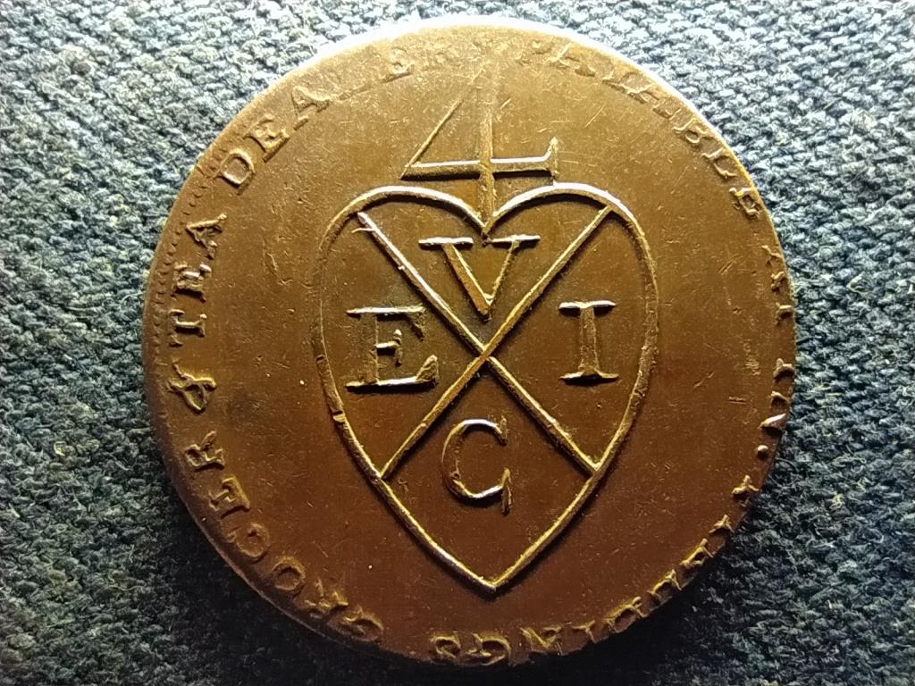Anglia 1/2 Penny Lancashire - Manchester teah&aacute;zi zseton