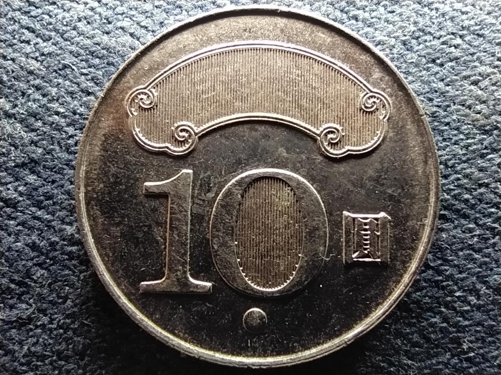 Tajvan K&ouml;zt&aacute;rsas&aacute;g (1949-) 10 &Uacute;j Doll&aacute;r