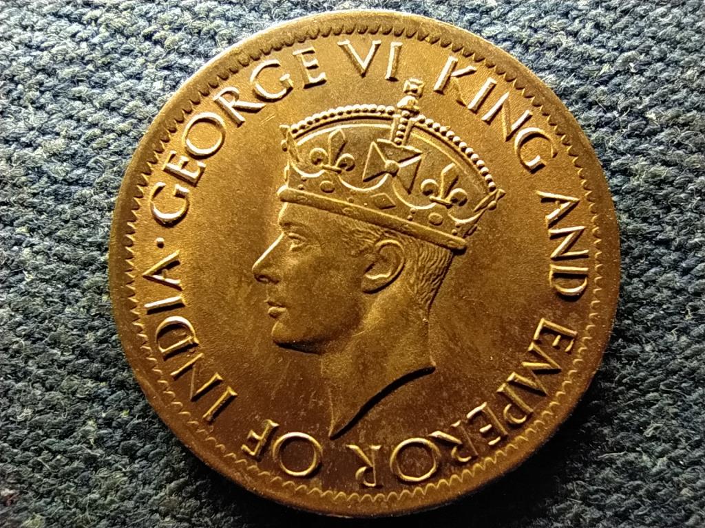 Sri Lanka VI. Gy&ouml;rgy (1936-1952) 1 Cent