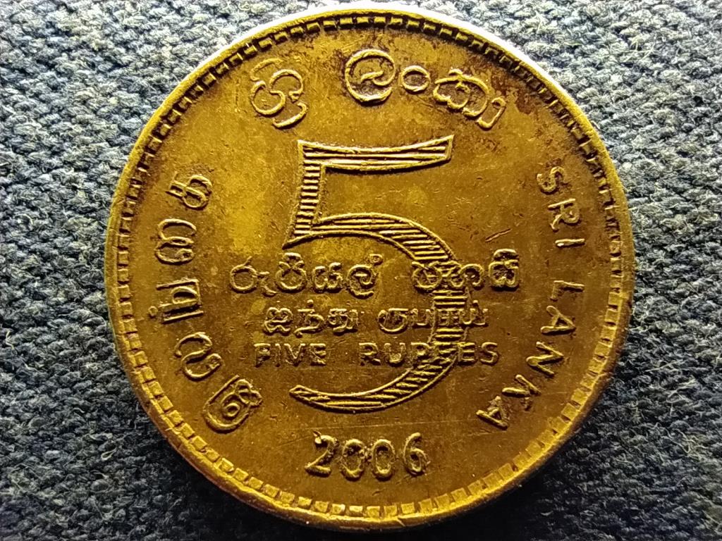 Sri Lanka Buddha 5 R&uacute;pia