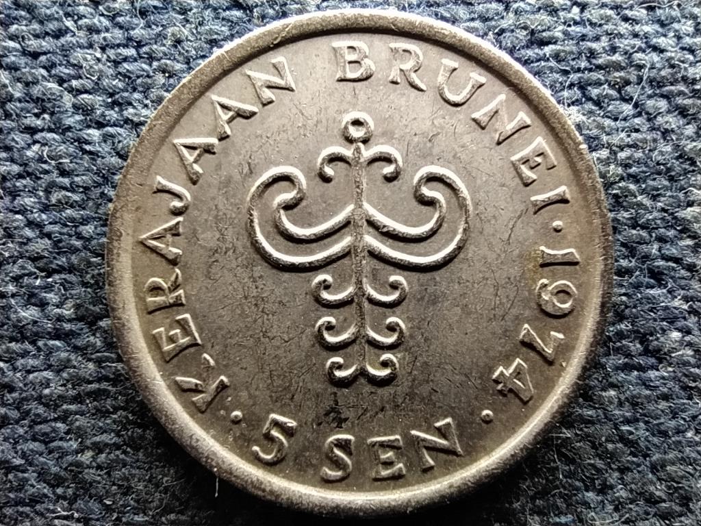 Brunei Hassanal Bolkiah (1967-) 5 Sen