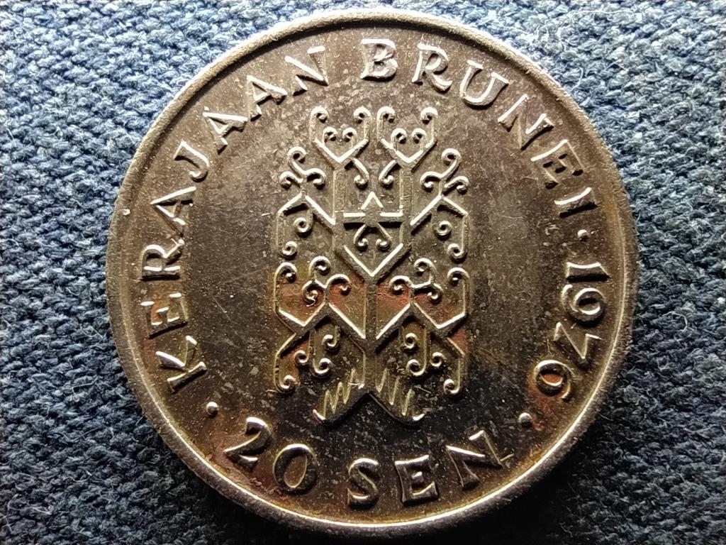 Brunei Hassanal Bolkiah (1967-) 20 Sen