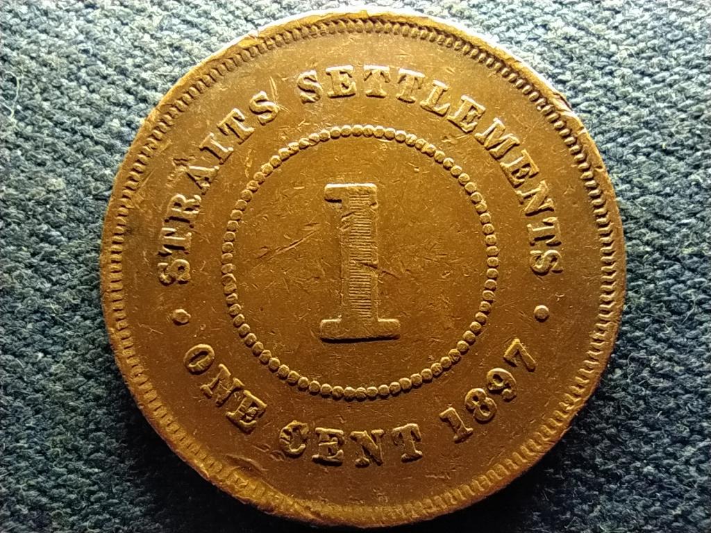 Malajzia Vikt&oacute;ria (1837-1901) 1 Cent