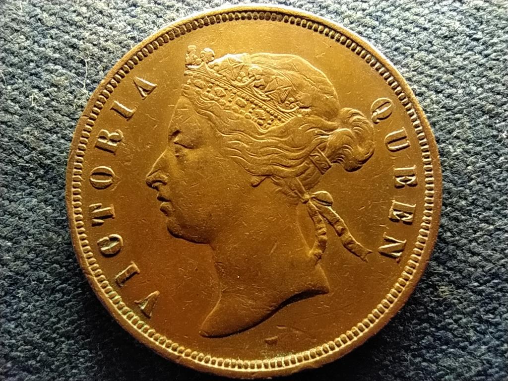 Malajzia Vikt&oacute;ria (1837-1901) 1 Cent