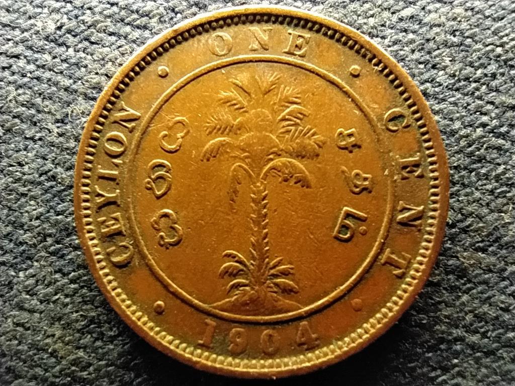 Sri Lanka VII. Edu&aacute;rd (1901-1910) 1 Cent
