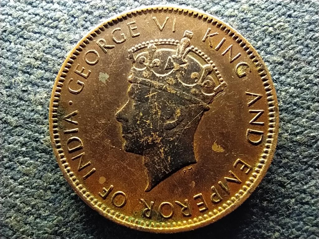 Sri Lanka VI. Gy&ouml;rgy (1936-1952) 1 Cent