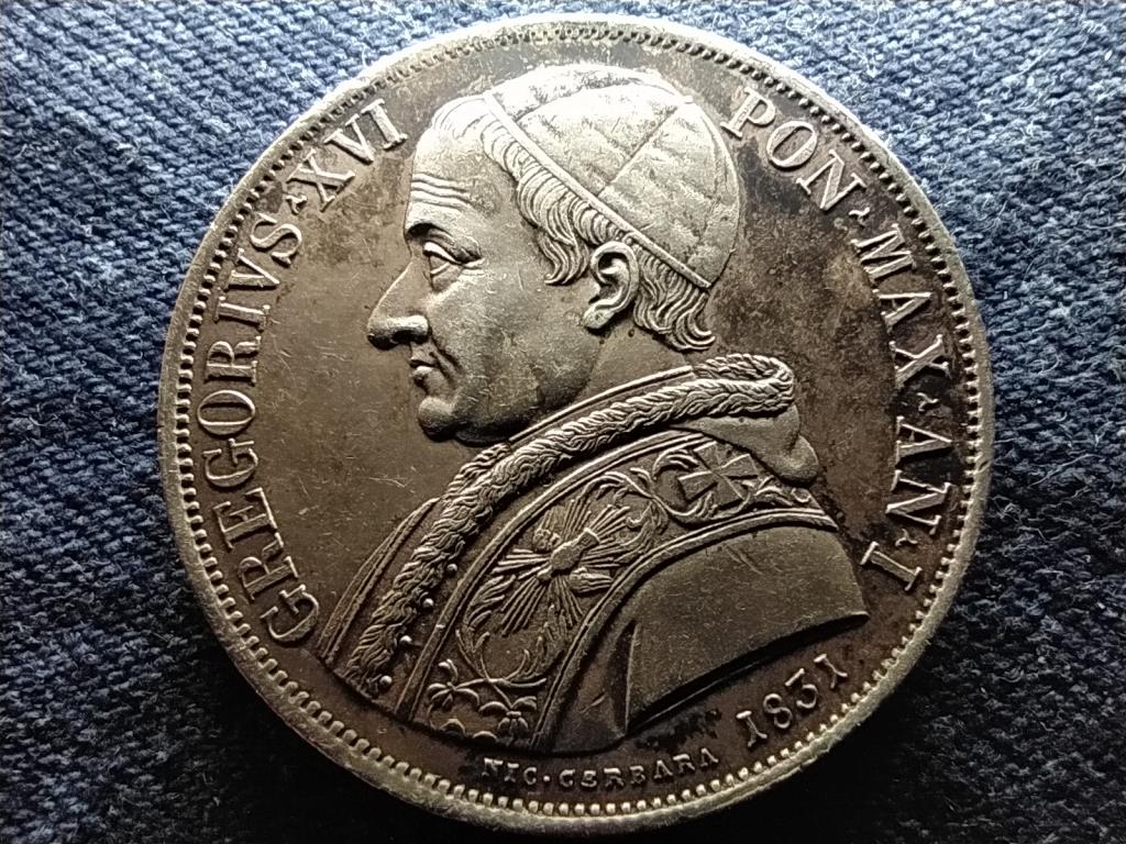 Vatik&aacute;n XVI. Gergely (1831-1846) .917 ez&uuml;st 1 scudo