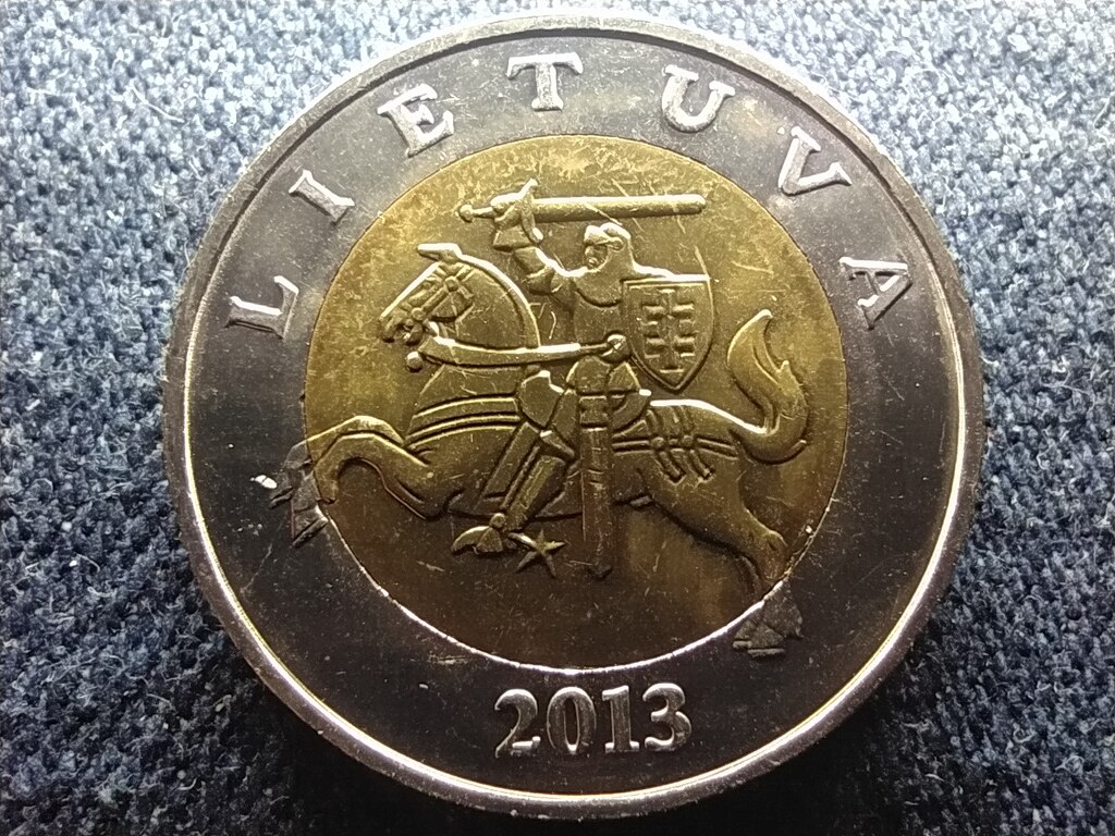 Litv&aacute;nia K&ouml;zt&aacute;rsas&aacute;g (1990-) 5 Litai