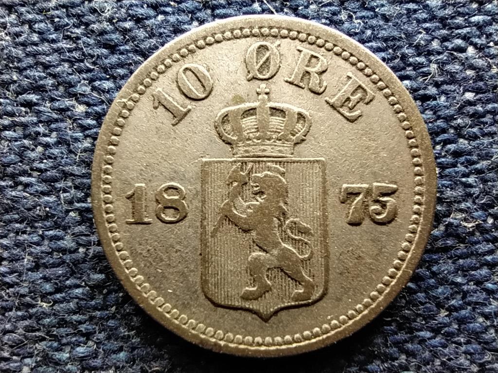 Norv&eacute;gia II. Oszk&aacute;r (1872-1905) 10 &Ouml;re 