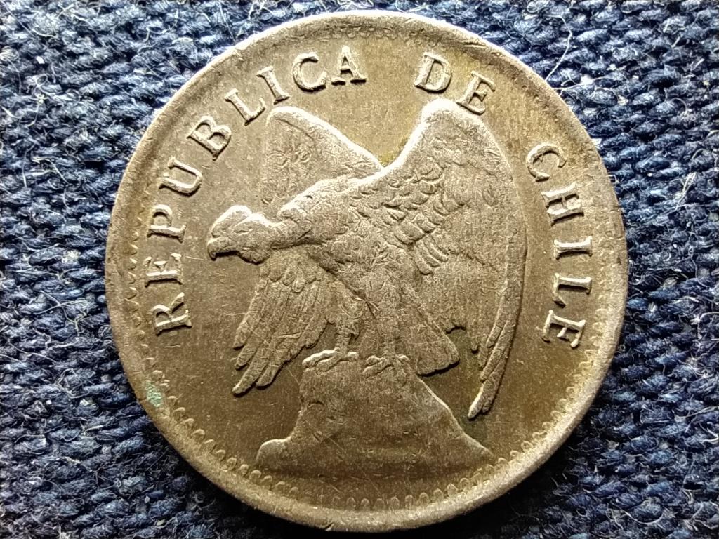 Chile K&ouml;zt&aacute;rsas&aacute;g (1818-) 10 Centavo 
