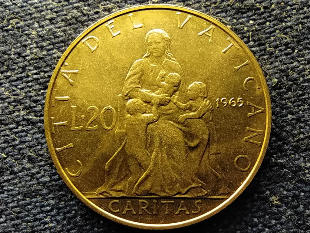 Vatik&aacute;n VI. P&aacute;l (1963-1978) 20 L&iacute;ra 