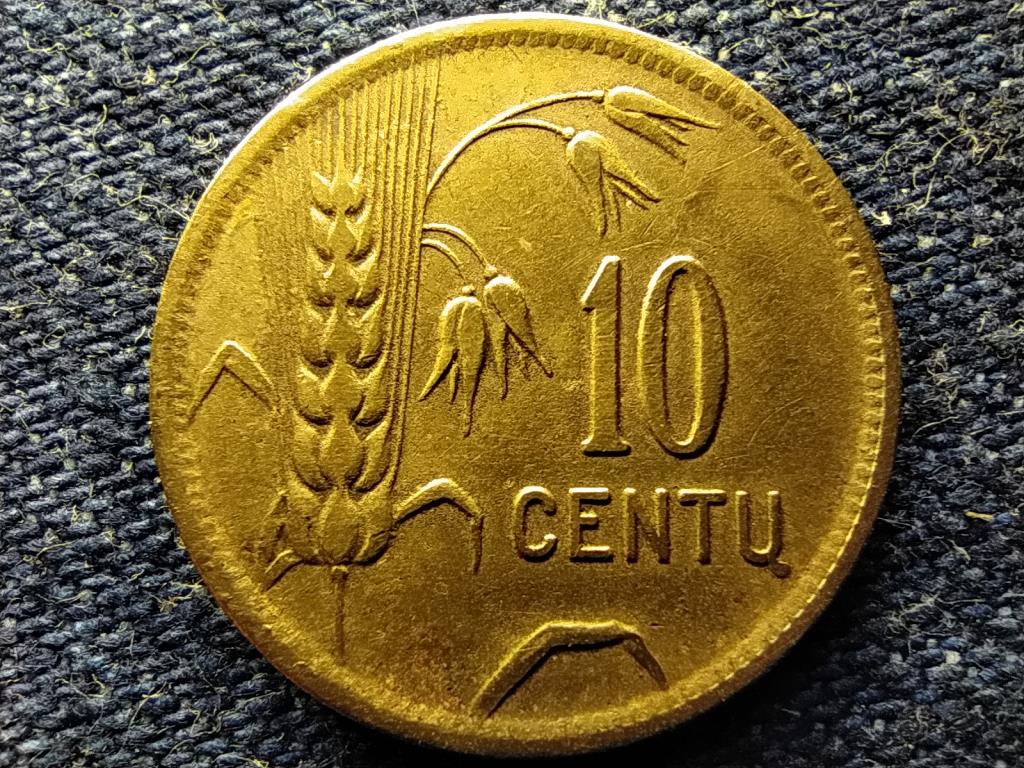Litv&aacute;nia K&ouml;zt&aacute;rsas&aacute;g (1918-1940) 10 centu 