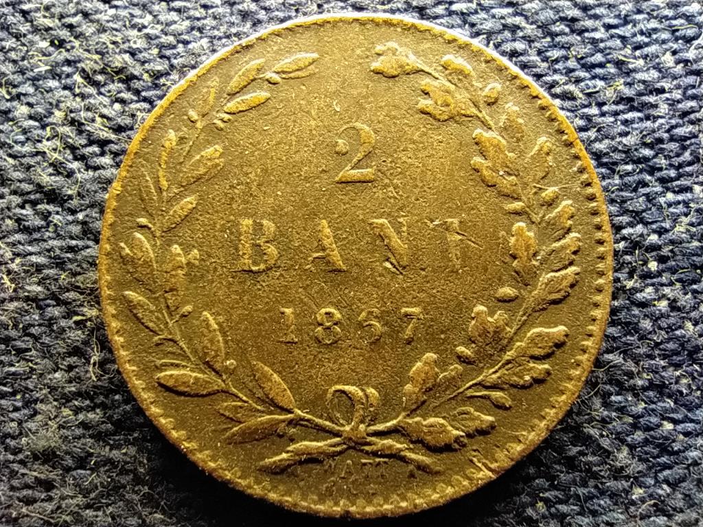 Rom&aacute;nia I. K&aacute;roly (1866-1914) 2 Bani 